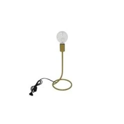 Devant 17 AGWO Lampe De Table En Métal - 20 X 20 X H.40 Cm - Or - E27 40W