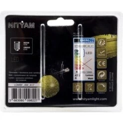 Devant -Philips Boutique ampoules led e14 spherique filament clair 4 w equivalence 40 w blanc chaud 3683080098227 514263