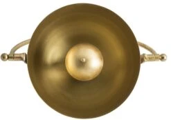 Applique Murale Art Déco Métal Doré Sadok