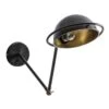 Applique Murale Industrielle Métal Noir Adjima -Philips Boutique applique murale industrielle metal noir adjima 8430026961108 223171