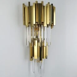 Applique Murale Métal Doré Doriam H 60 Cm -Philips Boutique applique murale metal dore matador h 60 cm 3327480055069 557862