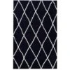 ASMA Tapis De Salon Shaggy - Style Berbere - 120 X 160 Cm - Noir - Motif Géométrique -Philips Boutique asma tapis de salon shaggy style berbere 120 x 160 cm noir motif geometrique 3760003036594 439430