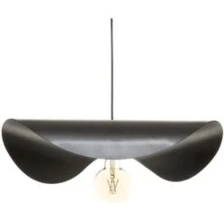ATMOSPHERA Suspension Métal Pilar - L52 Cm - Noir