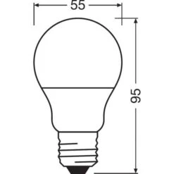 BELLALUX Lot De 6 Ampoules LED Standard Verre Dépoli 5,5W=40 E27 Chaud -Philips Boutique bellalux lot de 6 ampoules led standard verre depoli 5 5w 40 e27 chaud 4058075289222 514665
