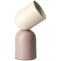 BRILLANT Lampe A Poser Yan - Métal - E27 1x30W - Beige