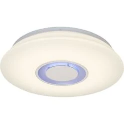 BRILLIANT Plafonnier LED Bluetooth Donata - Haut Parleur - Ø36 Cm - Blanc -Philips Boutique brilliant plafonnier led bluetooth donata haut parleur 36 cm blanc 4004353258930 534850