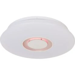 BRILLIANT Plafonnier LED Bluetooth Donata - Haut Parleur - Ø36 Cm - Blanc -Philips Boutique brilliant plafonnier led bluetooth donata haut parleur 36 cm blanc 4004353258930 534851