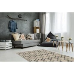 CARLTON Tapis Relax 200x290cm Laine &Bleu Nuit Croisé -Philips Boutique carlton tapis relax 200x290cm laine bleu nuit croise 5414478865880 437826