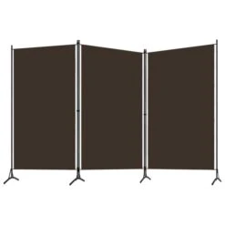 Cloison De Séparation 3 Panneaux Marron 260x180 Cm -Philips Boutique cloison de separation 3 panneaux marron 260x180 cm 3666722632980 1013911
