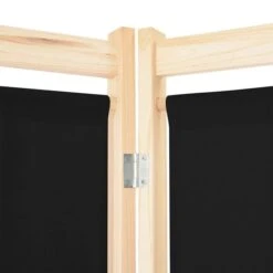 Cloison De Séparation 4 Panneaux Noir 160x170x4 Cm Tissu -Philips Boutique cloison de separation 4 panneaux noir 160x170x4 cm tissu 3666722509749 610232