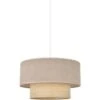 COREP Suspension Boheme - Raphia Et Velours - H 38 Cm - Sable - Made In France -Philips Boutique corep suspension boheme raphia et velours h 38 cm sable made in france 3188000767295 730631