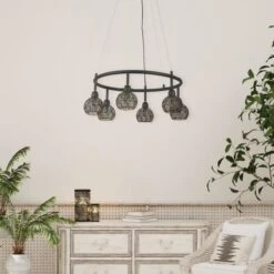 COREP Suspension En Métal Dalila - H 30 Cm - 33 W - Noir Sablé Et Laiton -Philips Boutique corep suspension en metal dalila h 30 cm 33 w noir sable et laiton 3188000755063 566489