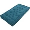 COTTON WOOD Coussin De Palette 100 % Coton Uni - 60x120x10 Cm - Bleu Canard -Philips Boutique cotton wood coussin de palette 100 coton uni 60x120x10 cm bleu canard 3700301151049 697843