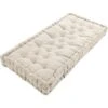 COTTON WOOD Coussin De Palette Uni - 100% Coton - 60 X 120 X 10 Cm - Sable -Philips Boutique cotton wood coussin de palette uni 100 coton 60 x 120 x 10 cm sable 3700301153883 1341284