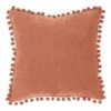 Coussin A Pompons - 40 X 40 Cm - Terracotta -Philips Boutique coussin a pompons 40 x 40 cm terracotta 3560238654989 513148