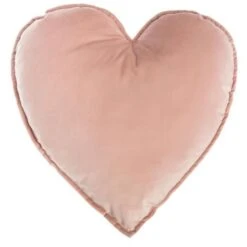 Coussin Coeur - Rose - Style Enfant