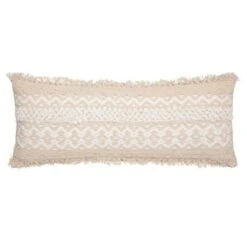 Coussin Coton - 25 X 58 Cm - Sable Cuivre