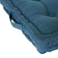 Coussin De Sol Dorian - 40 X 40 Cm - Bleu Canard -Philips Boutique coussin de sol dorian 40 x 40 cm bleu canard 3560234469631 495502