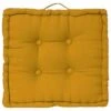 Coussin De Sol Dorian - 40 X 40 Cm - Jaune Ocre -Philips Boutique coussin de sol dorian 40 x 40 cm jaune ocre 3560234469624 495497
