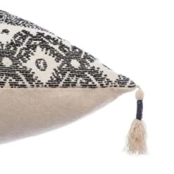 Coussin Jacq Ritual - 60 X 60 Cm - Beige Et Noir -Philips Boutique coussin jacq ritual 60 x 60 cm beige et noir 3560238695180 598632