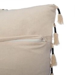 Coussin Jacq Ritual - 60 X 60 Cm - Beige Et Noir -Philips Boutique coussin jacq ritual 60 x 60 cm beige et noir 3560238695180 598634