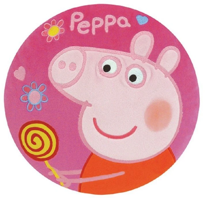 Coussin Rond Brodé Peppa Pig Disney 3 Coussin Rond Brodé Peppa Pig Disney