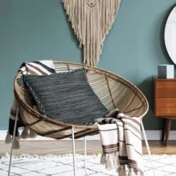 Coussin Sahara - 45 X 45 Cm - Gris -Philips Boutique coussin sahara 45 x 45 cm gris 3218114545967 461352