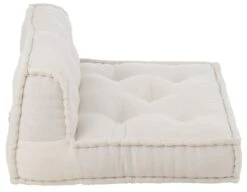 Coussin Siège Coton Blanc Balou 76 X 76 X 43 Cm -Philips Boutique coussin siege coton blanc balou 76 x 76 x 43 cm 5400924229269 1337796