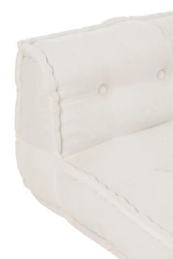 Coussin Siège Coton Blanc Balou 76 X 76 X 43 Cm -Philips Boutique coussin siege coton blanc balou 76 x 76 x 43 cm 5400924229269 1337798