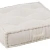 Coussin Siège Plat Coton Blanc Cicile 80 X 80 X 20 Cm -Philips Boutique coussin siege plat coton blanc cicile 80 x 80 x 20 cm 5400924229276 1337875