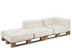 Coussin Siège Plat Coton Blanc Cicile 80 X 80 X 20 Cm -Philips Boutique coussin siege plat coton blanc cicile 80 x 80 x 20 cm 5400924229276 1337880