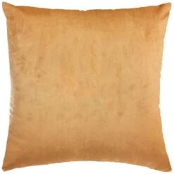 Coussin Velours Brodé Slow Polyester - 50x50 Cm - Ocre -Philips Boutique coussin velours brode slow polyester 50x50 cm ocre 3560238695111 762419