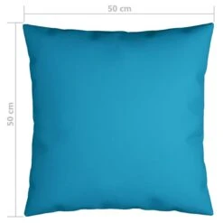 Coussins Décoratifs 4 Pcs Bleu 50x50 Cm Tissu -Philips Boutique coussins decoratifs 4 pcs bleu 50x50 cm tissu 8720286174883 946085