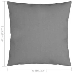 Coussins Décoratifs 4 Pcs Gris 40x40 Cm Tissu -Philips Boutique coussins decoratifs 4 pcs gris 40x40 cm tissu 3666722898973 847453