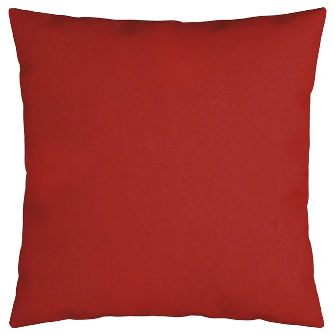 Coussins Décoratifs 4 Pcs Rouge 50x50 Cm Tissu 4 Coussins Décoratifs 4 Pcs Rouge 50x50 Cm Tissu – Image 2