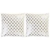 Coussins Imprimés à Film 2 Pcs Blanc Et Doré 40x40 Cm Coton 3 -Philips Boutique coussins imprimes a film 2 pcs blanc et dore 40x40 cm coton 8719883866444 745764
