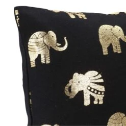 Coussins Imprimés à Film 2 Pcs Noir Et Doré 40x40 Cm Coton 2 -Philips Boutique coussins imprimes a film 2 pcs noir et dore 40x40 cm coton 8719883866413 1278431