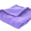 Couverture Microfibre Microlon Lilas Doux Nid