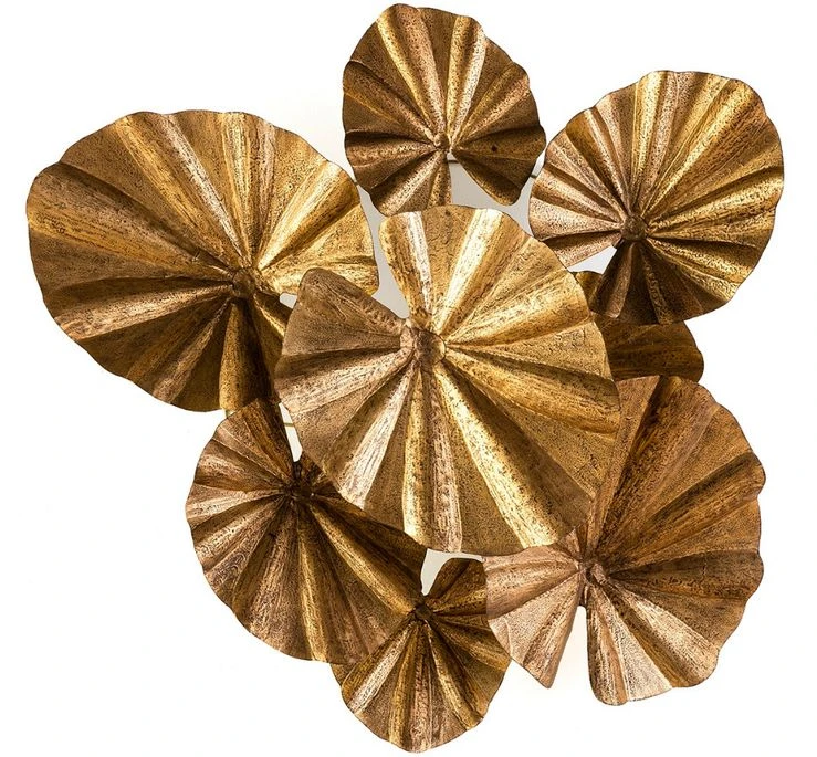 Décor Mural Métal Doré Pass L 100 X H 110 X P 35 Cm 3 Décor Mural Métal Doré Pass L 100 X H 110 X P 35 Cm