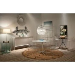 Décor Mural Métal Noir Et Argenté Cassia L 180 X H 80 X P 5 Cm -Philips Boutique decor mural metal noir et argente 8435471838029 574227