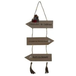 Décoration électrique Intérieur Pancarte Cadeau - H56 Cm