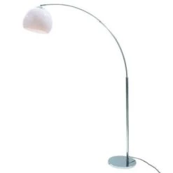 DESI Lampadaire Arceau Blanc - H 166 Cm - Contemporain