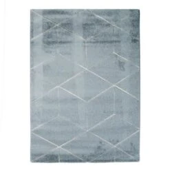 DIAMS Tapis De Salon - 120 X 170 Cm - Polypropylene - Bleu