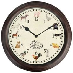 Esschert Design Horloge Avec Sons D'animaux De Ferme -Philips Boutique esschert design horloge avec sons d animaux de ferme 3666722606097 847833