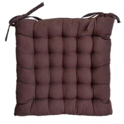 Galette De Chaise 25 Points 40x40x4 Cm CHOCOLAT