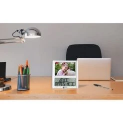 GEEMARC Horloge Numérique Avec Cadre Photo VISO 5 -Philips Boutique geemarc horloge numerique avec cadre photo viso 5 3521350009095 487769