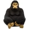 Gorille Grand Modele - H50 Cm - Noir Doré -Philips Boutique gorille grand modele h50 cm noir dore 3560233792488 759058