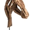 Grande Sculpture Cheval Bois Naturel Antique Chaher -Philips Boutique grande sculpture cheval bois naturel antique chaher 8430026957163 197884