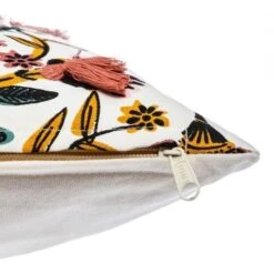 GYPSY Housse De Coussin Avec Pompon - 40 X 40 Cm -Philips Boutique gypsy housse de coussin avec pompon 40 x 40 cm 3560238696743 759146