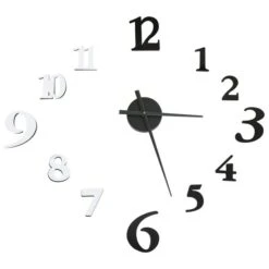 Horloge Murale 3D Design Moderne Noir Et Blanc 100 Cm XXL -Philips Boutique horloge murale 3d design moderne noir et blanc 100 cm xxl 3666722313377 992193